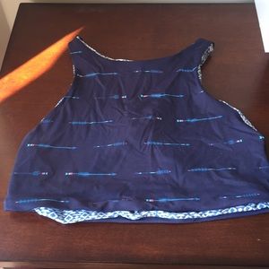Sanitas pattern by Carve Designs swim top